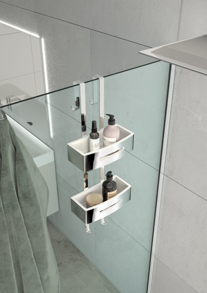 7719-23-poseidon-hanging-shower-rack-2-tier-chrome-lifestyle