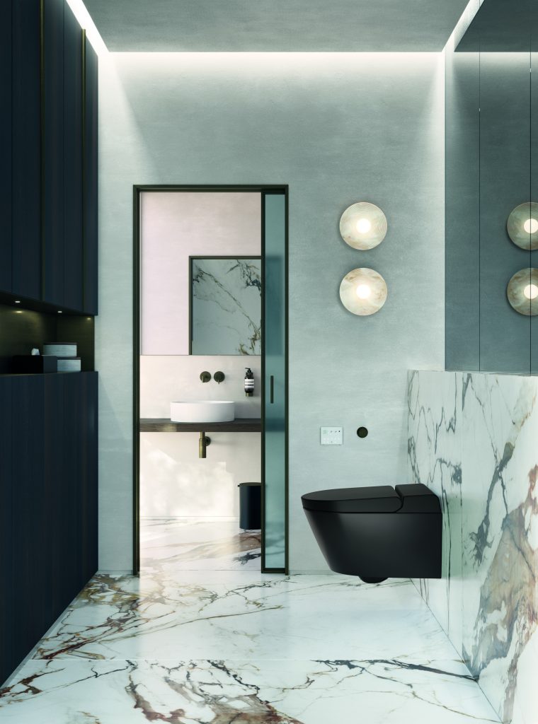 Kube X WC Electronic amb pag-36 ARDESIA