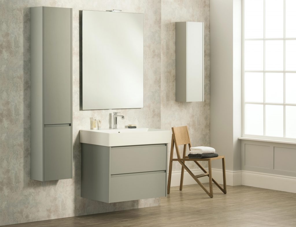 Kube X with Matt Mid Grey furniture