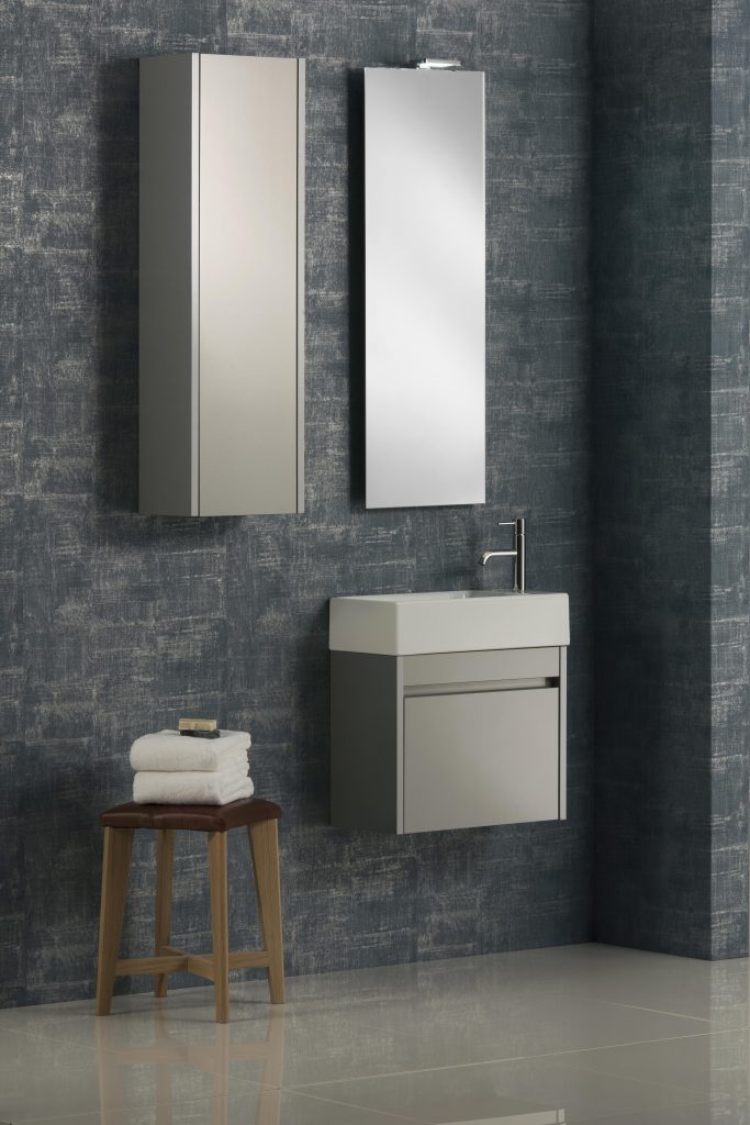 Kube with Matt Mid grey furniture