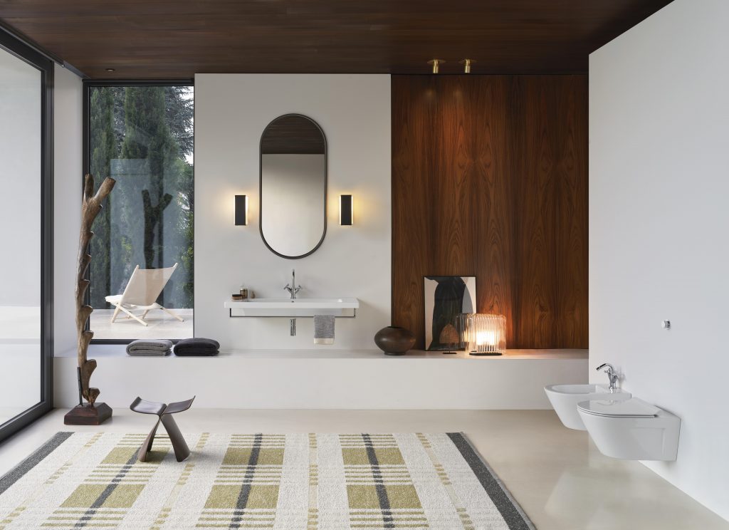 Norm basin and wall hung WC and bidet 8626111+861511+8665111(2)