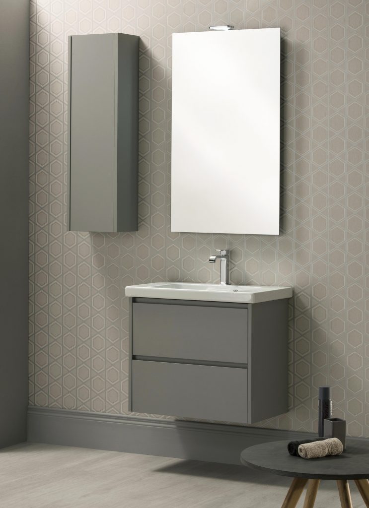 Norm with Matt Mid Grey unit