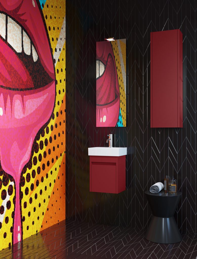 Nubes with lipstick furniture