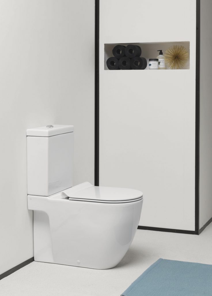 Pura close coupled monoblocco 68x38