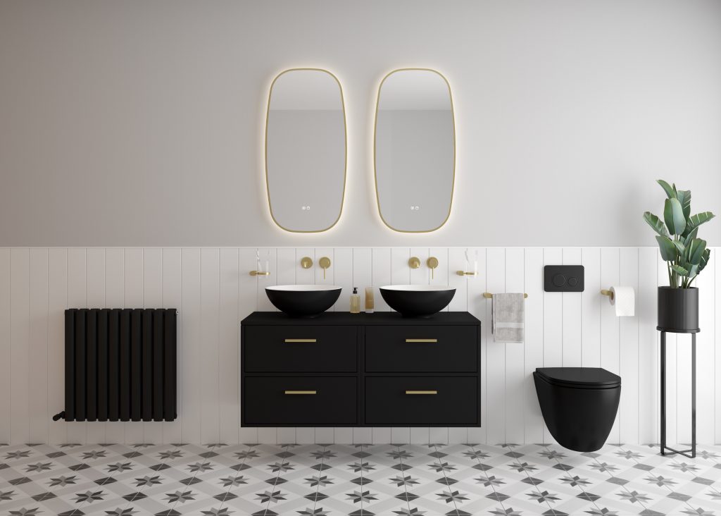 UF0946-FINLAND-WH-Two-Drawers-Countertop-Matt-Black-120