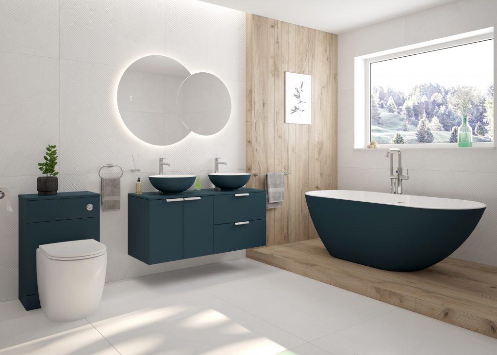 UF1310-STOCKHOLM-WH-Two-Drawers-Two-Doors-Countertop-Ocean-Blue-120-Lifestyle-HiRes